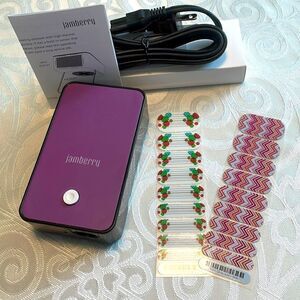 Jamberry NEW mini heater & two half sheets “Season Bright” & “Once Upon a Time”